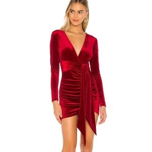 Red Velvet Super Down Dress
